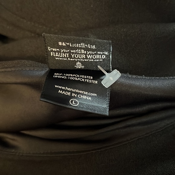 Hot Topic Black Cape Dress - Picture 8 of 9